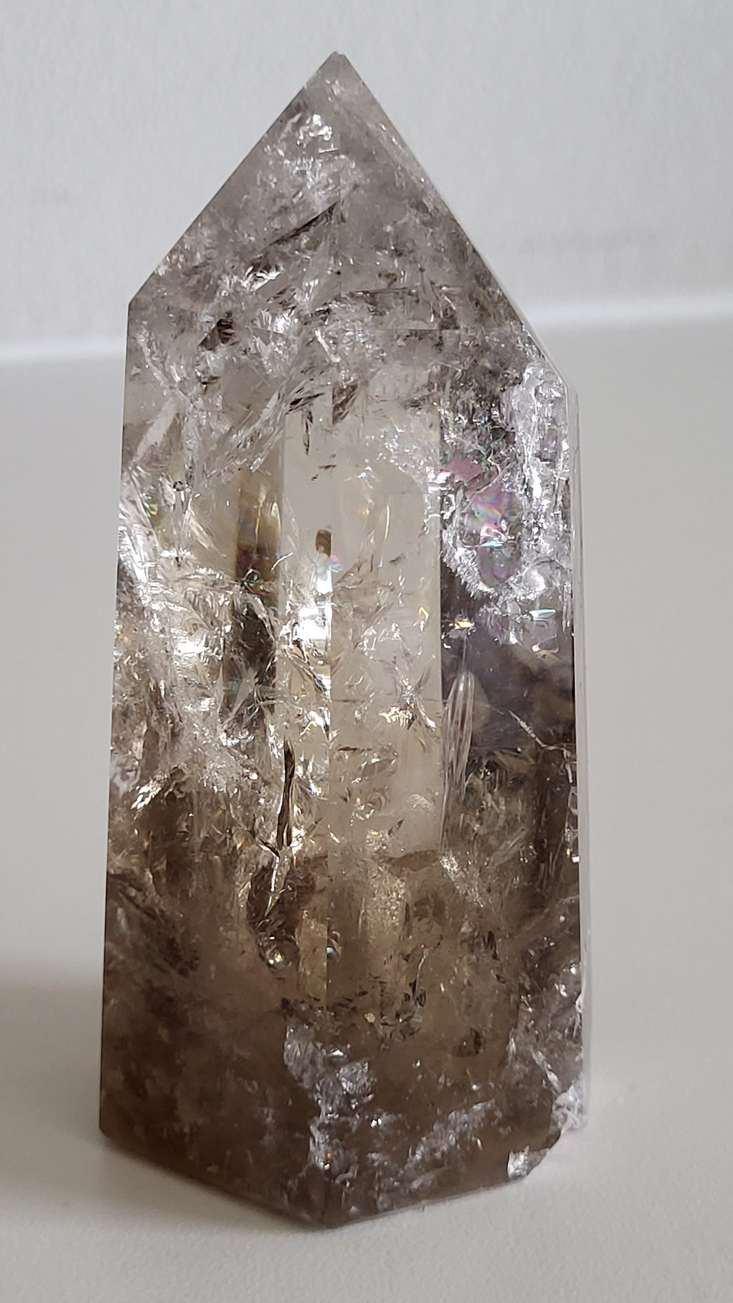 ENCHANTED SMOKEY QUARTZ WITH WINDOW