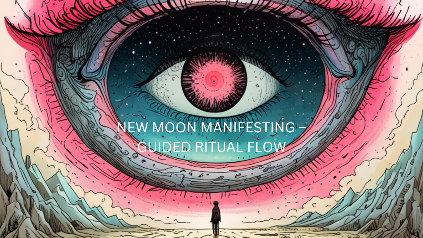 NEW MOON MANIFESTING – GUIDED RITUAL FLOW (MP3 RECORDING)